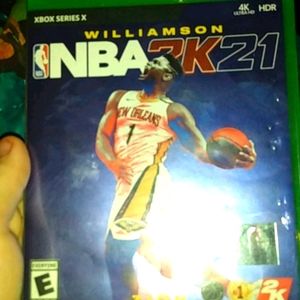 NBA 2K21 next gen disc